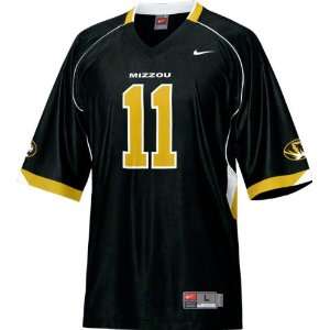   Number 11 Youth Replica Football Jersey   Black: Sports & Outdoors