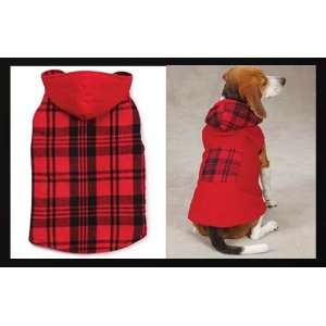 Zack & Zoey Polyester/Cotton Dog Woodland Jacket, X Large, Red:  