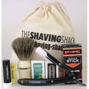 Shaving Shack Shavette Razor Shaving Kit: .co.uk: Health 
