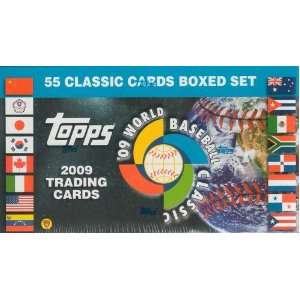 2009 Topps World Baseball Classic (WBC) Limited Edition 55 Card Boxed 