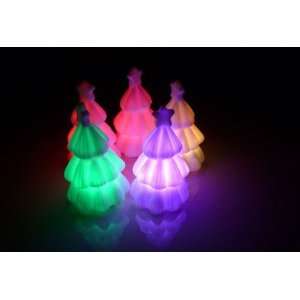  2pc Hot Lovely Christmas Tree Led 7 Color Changing Light 