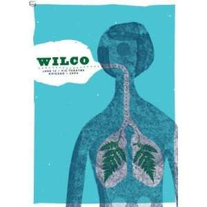  Wilco   Vic Theatre Chicago, Silk Screened Poster   Heads 