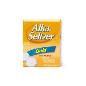  ALKA SELTZER GOLD ( ASPIRIN FREE) #36 