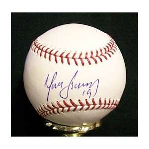  Yunel Escobar Autographed Baseball: Sports & Outdoors