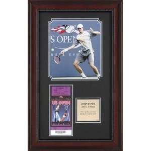 John Isner 2007 US Open Memorabilia