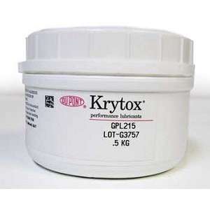  KRY GPL215 Krytox 215GPL Extreme Pressure Grease .5KG Tub 