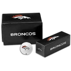  Broncos Callaway NFL Team Logoed Dozen Golf Balls: Sports 