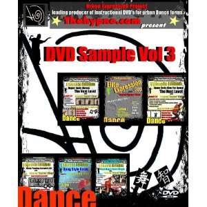   DVD Sample Vol 3 DVD   Hip Hop / Popping Dance Style: Everything Else