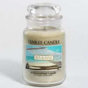  Yankee Candle 22oz Jar Candle Sun & Sand: Home & Kitchen