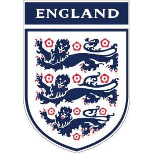  England Three Lions Sport Flag Car Bumper Sticker Decal 5 