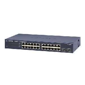   24 Port Gigabit Ethernet Switch Per Network Port Activity Electronics