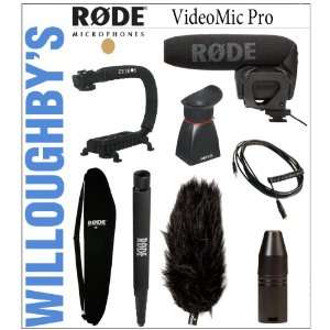 Pro Compact On camera Microphone Videographer Audio Kit + Rode DeadCat 