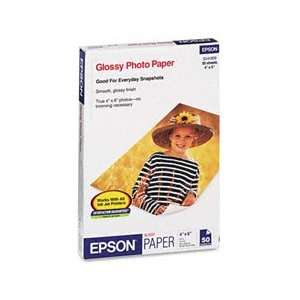  EPSS041809 Epson® Glossy Borderless Photo Paper, 4 x 6 