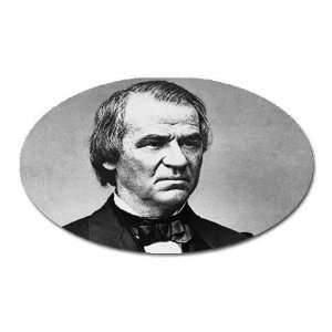  President Andrew Johnson Oval Magnet: Office Products