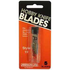  American Safety Razor #66 0519 5PK #19 Hobby Blade: Home 