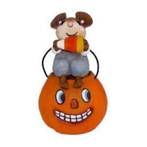  Wee Forest Folk Halloween Mouse Lil Jack O Lantern 