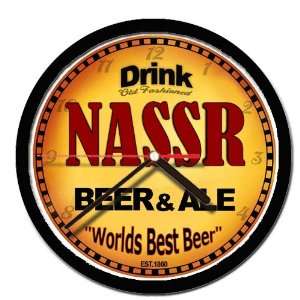  NASSR beer and ale cerveza wall clock: Everything Else