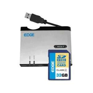  EDGE 32gb SDHC Class 4 Proshot Card W/ Multi Slot Reader 