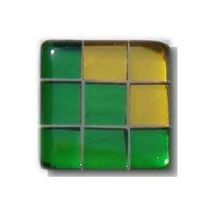   GYK BC85PC, Square 1 1/2 Length Glass Knob, 9 Tiles: Home Improvement