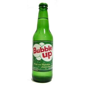 Retro) Bubble Up Made with Real Cane Sugar 12 Pack:  