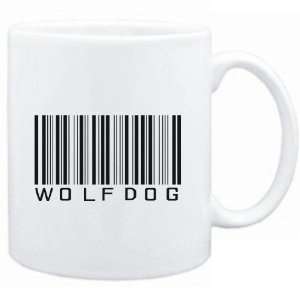  Mug White  Wolfdog BARCODE  Dogs: Sports & Outdoors