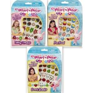  Whirl N Wear Charms 3 Refill Kits: Toys & Games