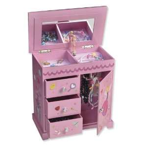  Childrens Pink Fairy Jewelry Box: Jewelry