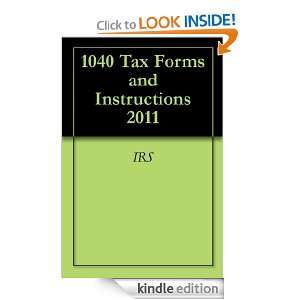 1040 Tax Forms and Instructions 2011 IRS  Kindle Store