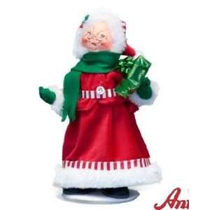  Annalee Mobilitee Doll Christmas Shimmermint Mrs. Santa 9 