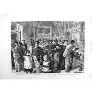  1884 ART WHITECHAPEL LOAN EXHIBITION JUDES SCHOOL