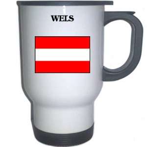  Austria   WELS White Stainless Steel Mug Everything 