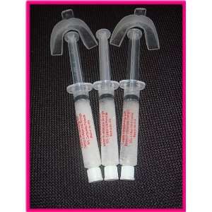  Three LARGE Syringes (10cc each) of Top Quality 36% Teeth 