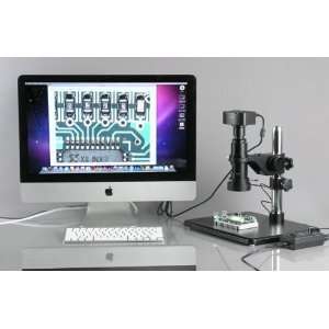  11X 80X Zoom Microscope w/ 10MP Camera for Mac OS10 