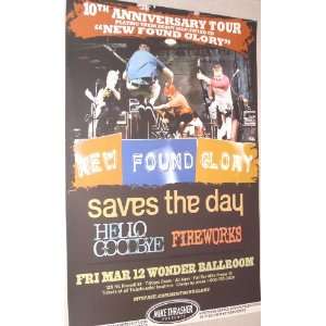   Found Glory Poster   Flyer for 10th Anniversary Tour: Home & Kitchen