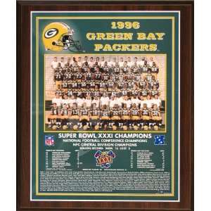   Super Bowl 31 XXXI Championship 11x13 Plaque