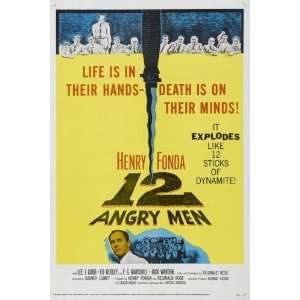  12 Angry Men Movie Poster #01 24x36
