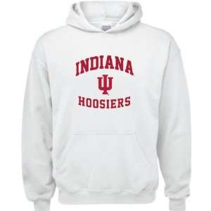   Hoosiers White Youth Aptitude Hooded Sweatshirt: Sports & Outdoors