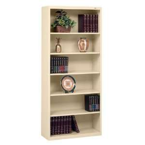  Six Shelf Steel Bookcase 131/2D Wine