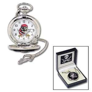  Pocket Watch & Chain   Pirate: Sports & Outdoors