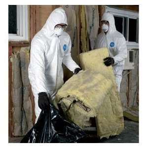   Disposable Coveralls With Hood Xl   White   14127: Home Improvement