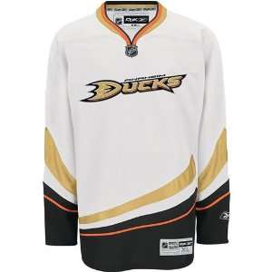 Anaheim Ducks NHL 2007 RBK Premier Team Hockey Jersey (White) (X Large 