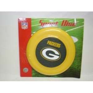  NEW Green Bay Packers Sport Disc NFL Frisbee Dog Toy: Pet 