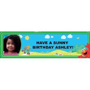 Sesame Street Sunny Days Personalized Photo Banner Standard 18 x 61