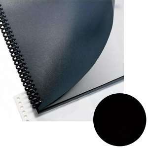  Regency Leatherette Covers   15pt Black   8.5 x 11   100 