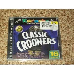 KARAOKE CLASSIC CROONERS CD 16 TRACKS LYRIC BOOKLET 