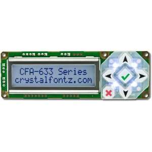  Crystalfontz CFA633 TFH KS 16x2 character LCD display 