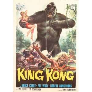  King Kong (1933) 27 x 40 Movie Poster Style B: Home 