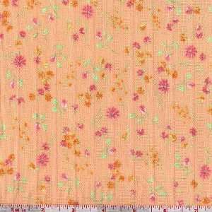  58 Wide Nylon Day Rose Peach Fabric By The Yard: Arts 