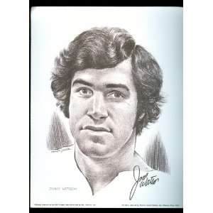  1974 Jimmy Watson Philadelphia Flyers Lithograph: Sports 