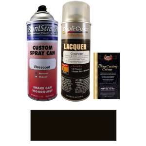   Oz. Black Spray Can Paint Kit for 1991 Pontiac Lemans (WA9509/19U/80L